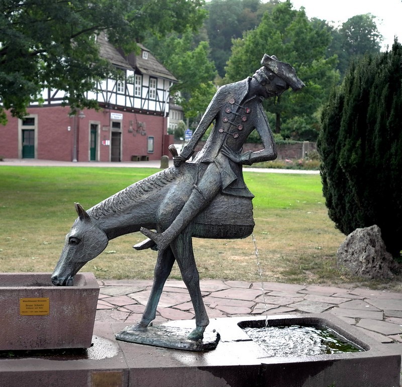 Golf spielen an der Weser